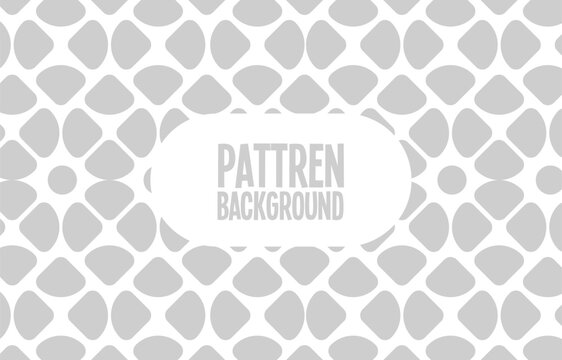Geometric seamless patten, circles background vector motif