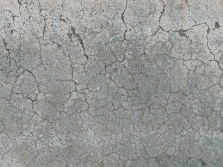 Cracked Cement Wall Texture Pattern Background