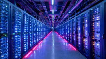 Fototapeta premium The Emergence of Virtualization: Operating Systems in Data Centers