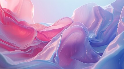 Abstract neon background in pink and blue colors