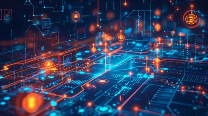 Fototapeta premium The Role of System Services: Enhancing Operating Systems Functionality