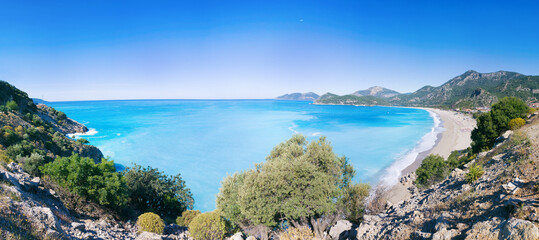 Türkei - Blaue Lagune Panorama - 739406933
