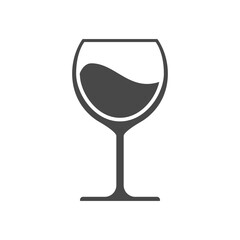 wine glass icon design vector template