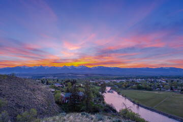 Salmon Idaho Sunrise
