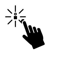 Mouse Click Cursor: Icon Representing User Interaction and Navigation.





