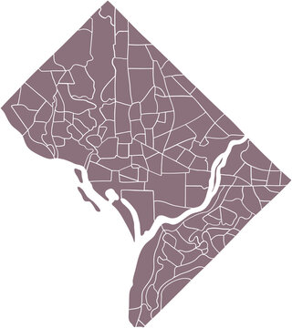 recommend clip art: doodle freehand drawing of washington dc state map.