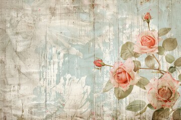 abstract digital background with vintage, ancient, muted color, and abstract concepts with copy space, shabby chic style, soft colors