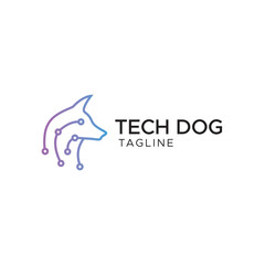 Tech dog logo