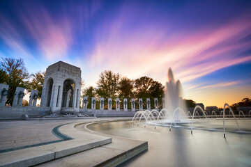 World War II Monument, Washington D.C, USA.
