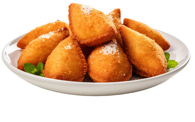 chicken nuggets on plate