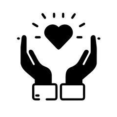 Obraz premium Vector Illustration: Embracing Freedom with Hands Held High