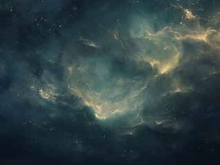 Mystical heavens cloaked in velvety darkness stars twinkling revealing ethereal beauty in the obscurity