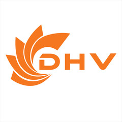 DHV letter design. DHV letter technology logo design on white background. DHV Monogram logo design for entrepreneur and business