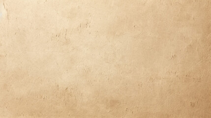 Fototapeta premium Cream recycled kraft paper texture as background. Old paper texture cardboard, generative AI