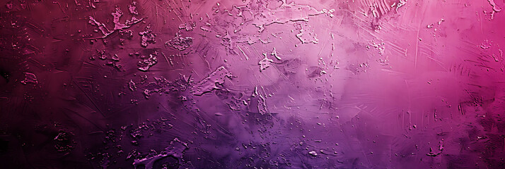 Vibrant pink and purple hues meld in a mesmerizing color gradient, creating a rough abstract background. Illuminated by bright light,