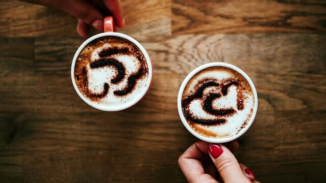coffee love romantic couple