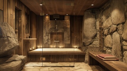 luxury bathroom interior wallpaper background