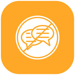 No Speak Icon