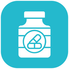 Pills Bottle Icon