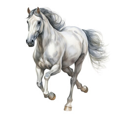 Obraz na płótnie Canvas horse isolated on white background
