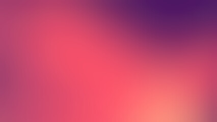 Purple, Orange, Pink abstract soft poster background, vibrant color wave, noise texture cover header design.  