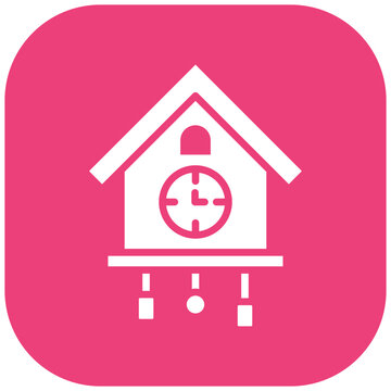 recommend clip art: Cuckoo Clock Icon