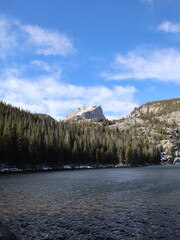 bear lake  in Rocky Mountains