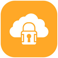 Cloud Lock Icon