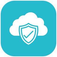Cloud Protection Icon