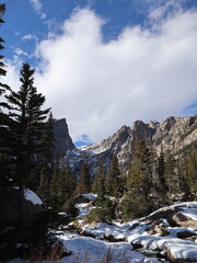 views of rocky mountains