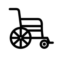 Fototapeta na wymiar Wheelchair Access Icon, Wheelchair Icon, Handicapped icon