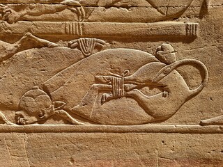 ancient egyptian bas relief