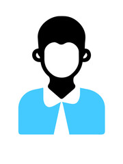 Vector Avatar Profile Icon: Silhouette of a Head for Profile Representation, avatar icon, avatar.

