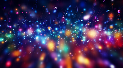 Abstract background, multicolour lights