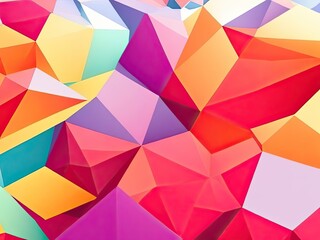 Free photo low poly abstract background