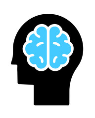 Human brain icon
