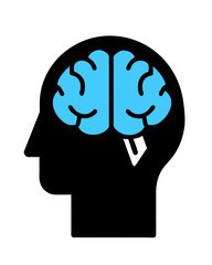 Human brain icon
