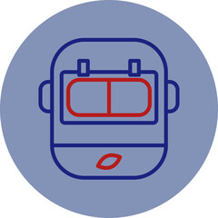 Welding Mask Line Two Circle Icon
