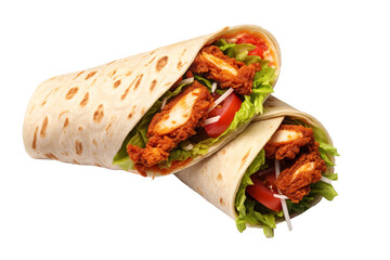 tortilla wrap with chicken