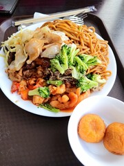 Chinese noodles with