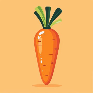 carrot cartoon illustration.