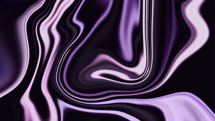 Obraz premium Abstract background of colorful liquid liner. purple liquid wavy shapes futuristic banner.