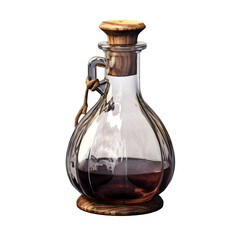 potion bottle on white background
