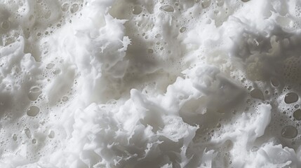 foam background.