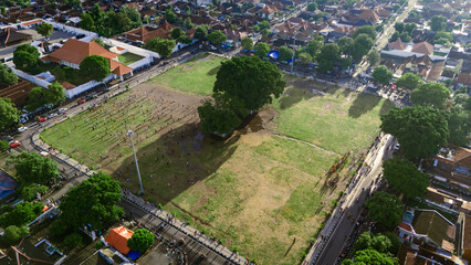 Alun-alun Selatan or Alun-alun Kidul is a landmark in the form of a field that cannot be separated...