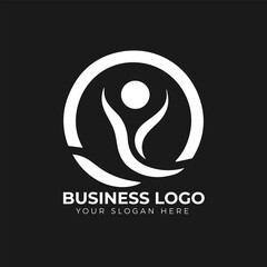 Obraz premium Vector minimal company logo design vector file 
