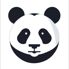 Vector of minimalist funny panda  © mabolo