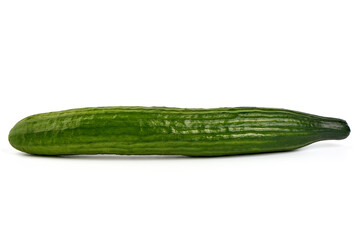 Long Cucumber, isolated on white background.