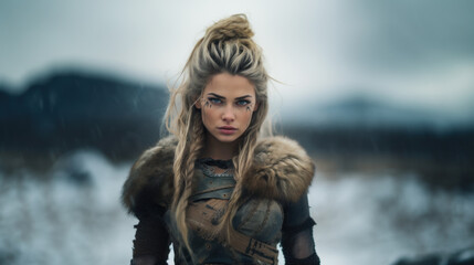 A viking woman: Shield Maiden
