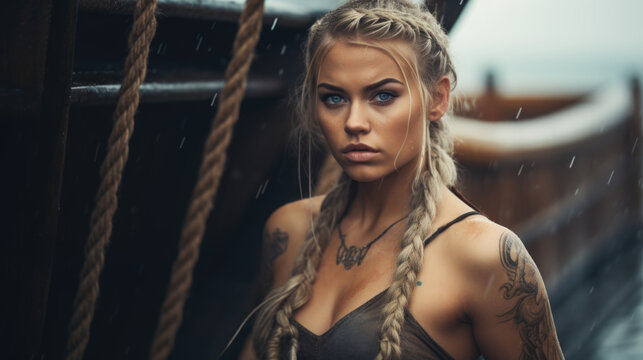A viking woman: Shield Maiden